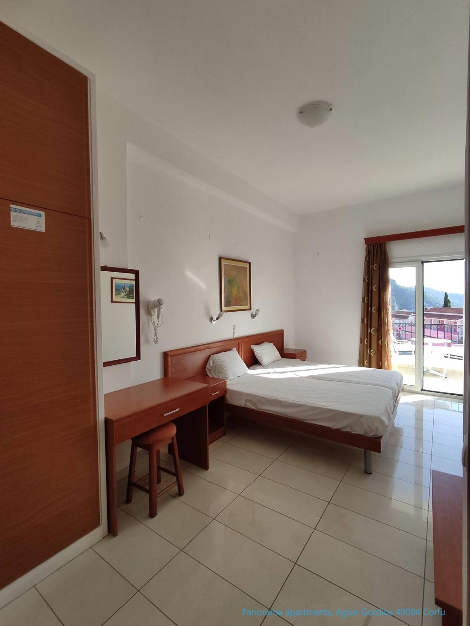 Panorama Apartments อากิออส กอร์ดิออส ภายนอก รูปภาพ