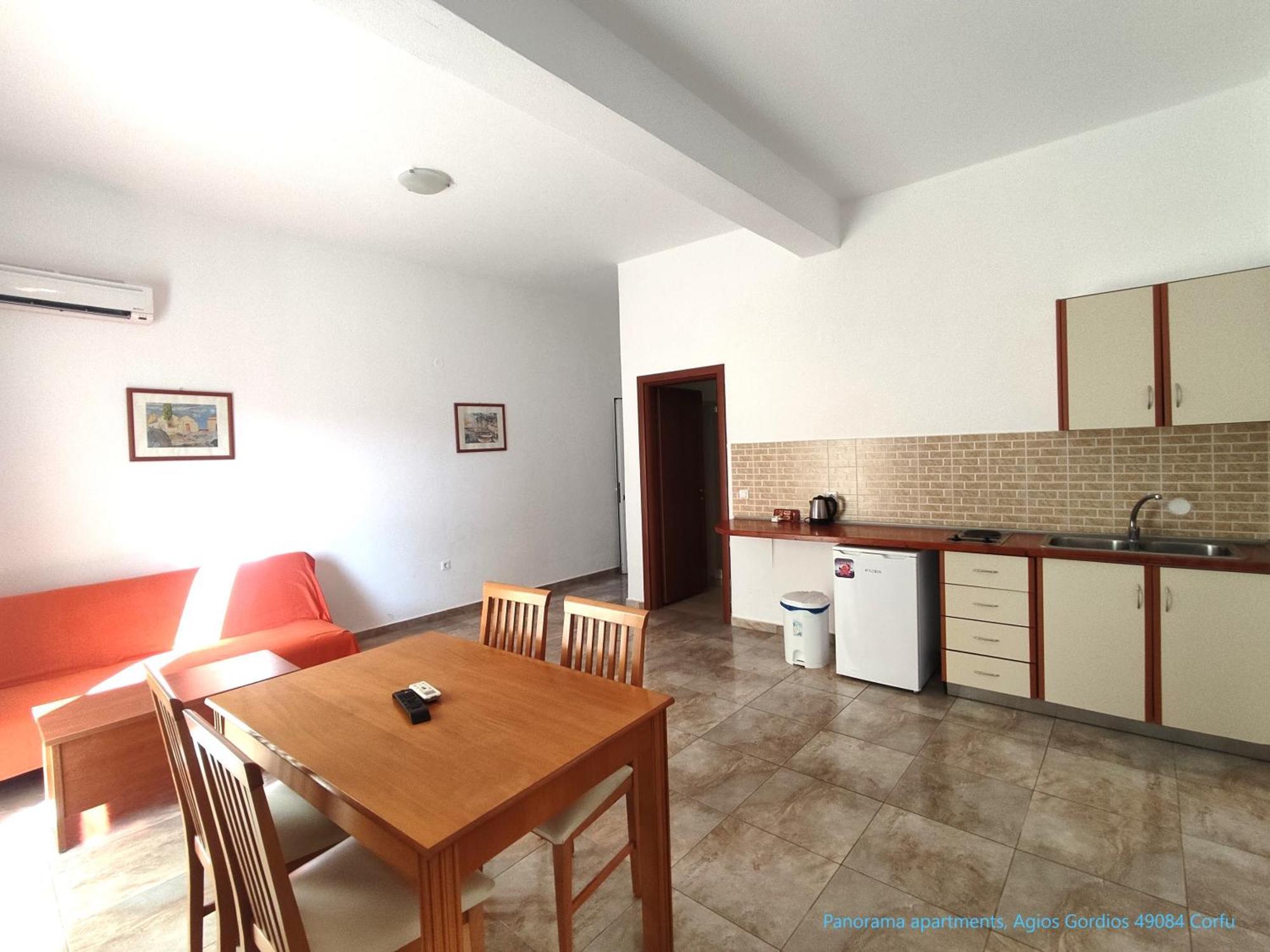 Panorama Apartments อากิออส กอร์ดิออส ห้อง รูปภาพ